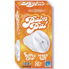 Белая вагина-мастурбатор PALM PAL