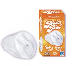 Белая вагина-мастурбатор PALM PAL